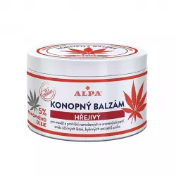 Rozgrzewający Balsam Konopny (rozluźnienie mięśni) 250 ml Alpa