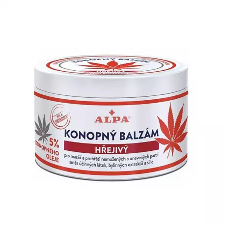 Rozgrzewający Balsam Konopny (rozluźnienie mięśni) 250 ml Alpa