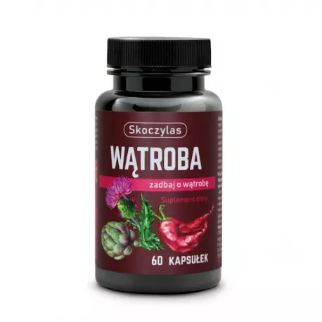 Wątroba Ostropest Karczoch Kapsaicyna (60 kaps) Skoczylas