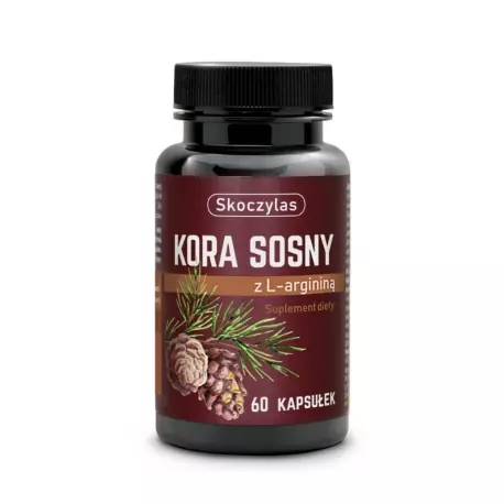 Kora Sosny z L-Argininą (60 kaps) Skoczylas