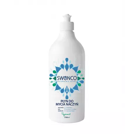 Płyn do mycia Naczyń Peppermint Miętowy Ekologiczny 750 ml SWONCO