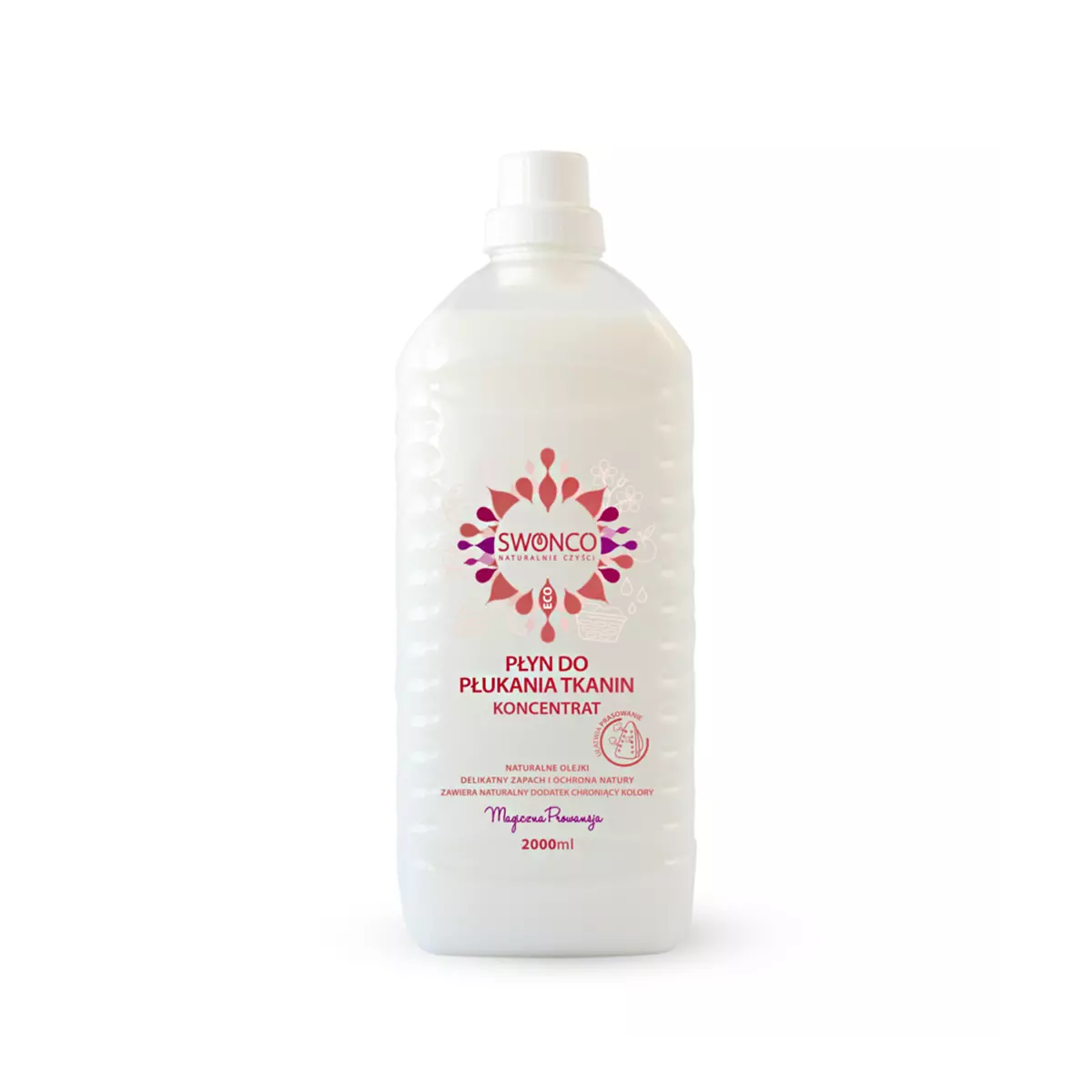 Płyn do Płukania Tkanin Magiczna Prowansja Koncentrat Ekologiczny 2000 ml SWONCO Płyn do Płukania Tkanin Magiczna Prowansja Koncentrat Ekologiczny 2000 ml SWONCO