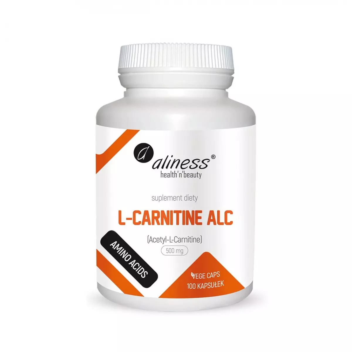 Acetyl L-carnitine ALC L-karnityna 500 mg (100 kaps) Aminokwasy Aliness Acetyl L-carnitine ALC L-karnityna 500 mg (100 kaps) Aminokwasy Aliness
