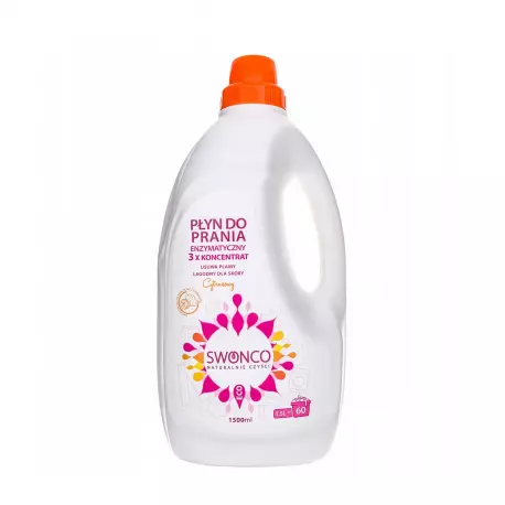 Płyn do Prania 3 x Koncentrat Cytrusowy Ekologiczny 1500 ml SWONCO