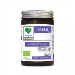 Cynk BIO 7,5 mg Naturalne źródło Cynku (60 tab) BeOrganic