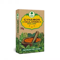 Cynamon Cejloński Mielony 50 g Przyprawa Dary Natury