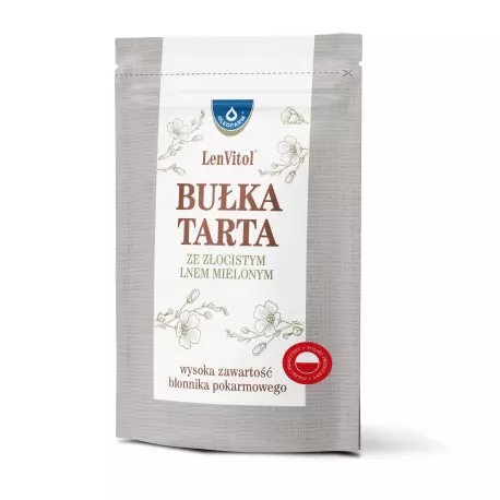 Bułka Tarta ze Złocistym Lnem Mielonym 450g Oleofarm