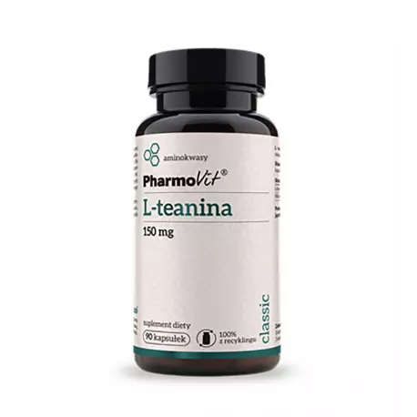 L-Teanina 150 mg (90 kaps) L-Theanine Pharmovit