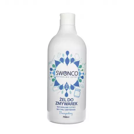Żel do Zmywarek Bezzapachowy Ekologiczny 750 ml SWONCO