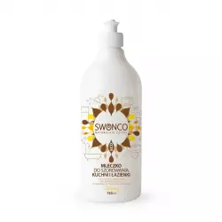 Mleczko do Szorowania Kuchni i Łazienki Cytrynowy Ekologiczne 750 ml SWONCO