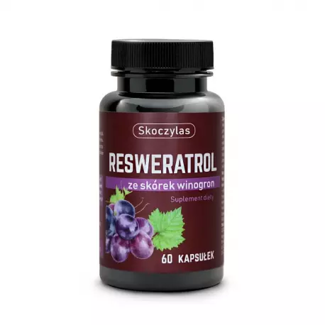 Resweratrol ze Skórek Winogron (60 kaps) Skoczylas
