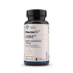 MSM Siarka Organiczna 750 mg (120 tab) Pharmovit