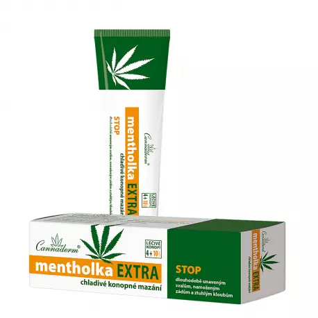 Mentholka Extra Chłodzący Żel z Konopi 150 ml Cannaderm