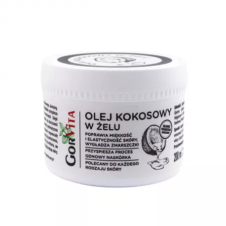 Olej Kokosowy w Żelu 200ml Gorvita