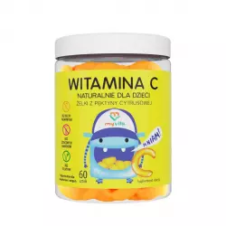 WITAMINA C Naturalne Żelki z witaminą C dla dzieci i dorosłych (60 szt) MyVita