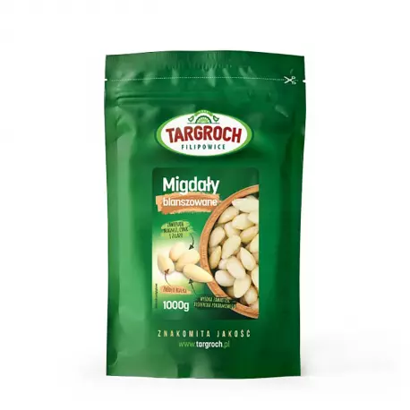 Migdały Blanszowane Całe 1 kg TARGROCH