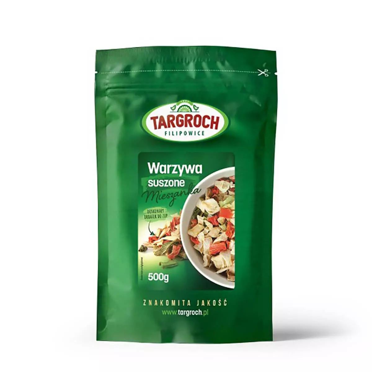Warzywa suszone mieszanka 500 g TARGROCH Warzywa suszone mieszanka 500 g TARGROCH