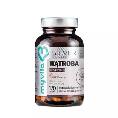  Pro Complex Wątroba Hepa Protect (120 kaps) Silver MyVita