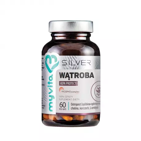 Pro Complex Wątroba Hepa Protect (60 kaps) Silver MyVita