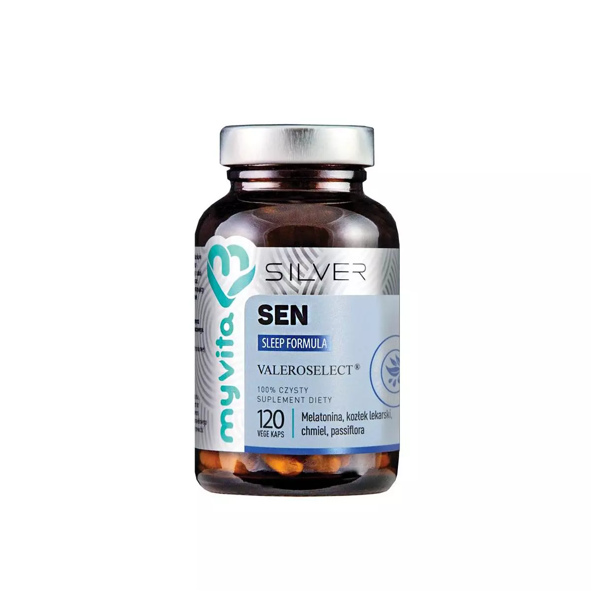 Pro Complex Sen Sleep Formula (120 kaps) Silver MyVita Pro Complex Sen Sleep Formula (120 kaps) Silver MyVita