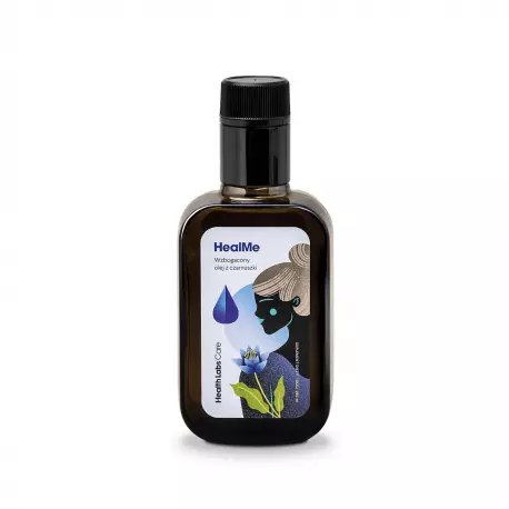 HealMe Zimnotłoczony Olej z Czarnuszki 250 ml Health Labs Care