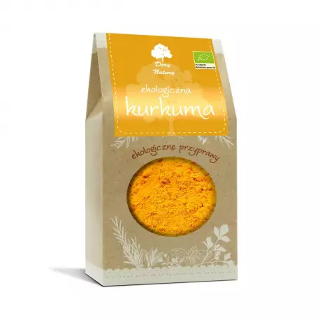 Kurkuma BIO Przyprawa Ekologiczna 200 g Dary Natury