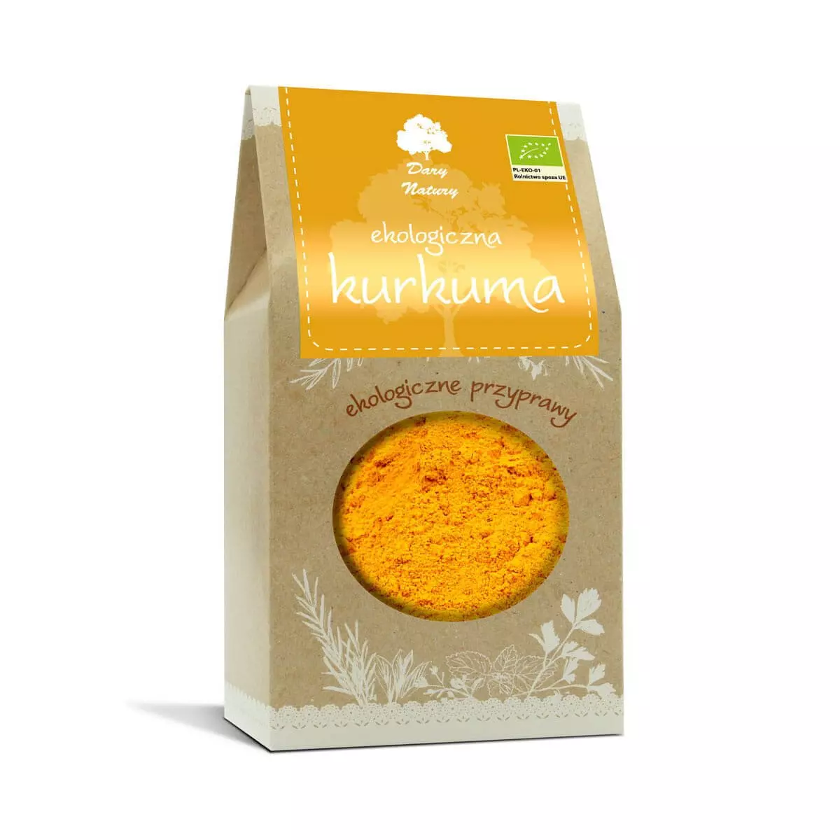 Kurkuma BIO Przyprawa Ekologiczna 200 g Dary Natury Kurkuma BIO Przyprawa Ekologiczna 200 g Dary Natury