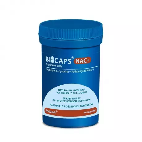BICAPS NAC+ Folian Quatrefolic (60 kaps) ForMeds