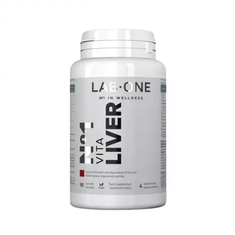 Nr 1 Vita Liver Wsparcie i Regeneracja Wątroby (90 kaps) Lab One