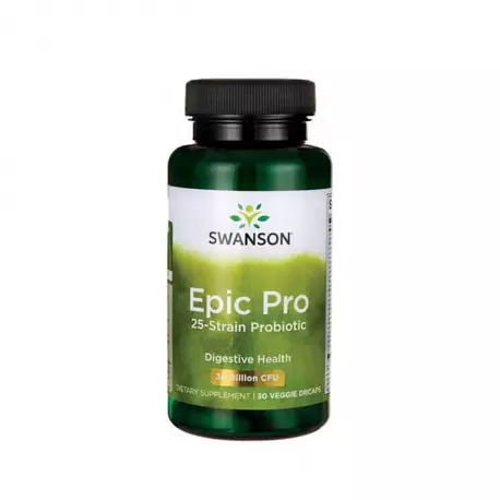 Epic Pro Probiotyk 25 szczepów 30 mld (30 kaps) Swanson