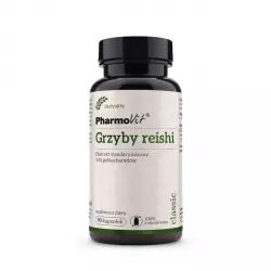 GRZYBY REISHI Ekstrakt 4:1 10% Polisacharydów (90 kaps) Pharmovit