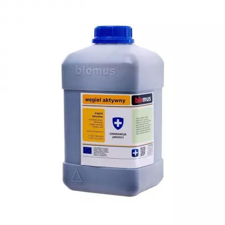 Węgiel Aktywny Aktywowany Pylisty Pył 250 g Biomus