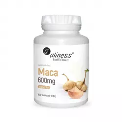 Maca 600 mg Ekstrakt z korzenia (100 tab) Aliness