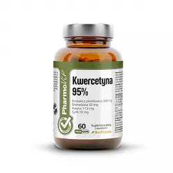 Kwercetyna 95% Ekstrakt z Perełkowca 350 mg (60 kaps) CLEAN Pharmovit