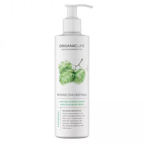 Botaniczna Odżywka Regenerująca do Włosów Chmiel Łopian Większy 250 g Organic Life