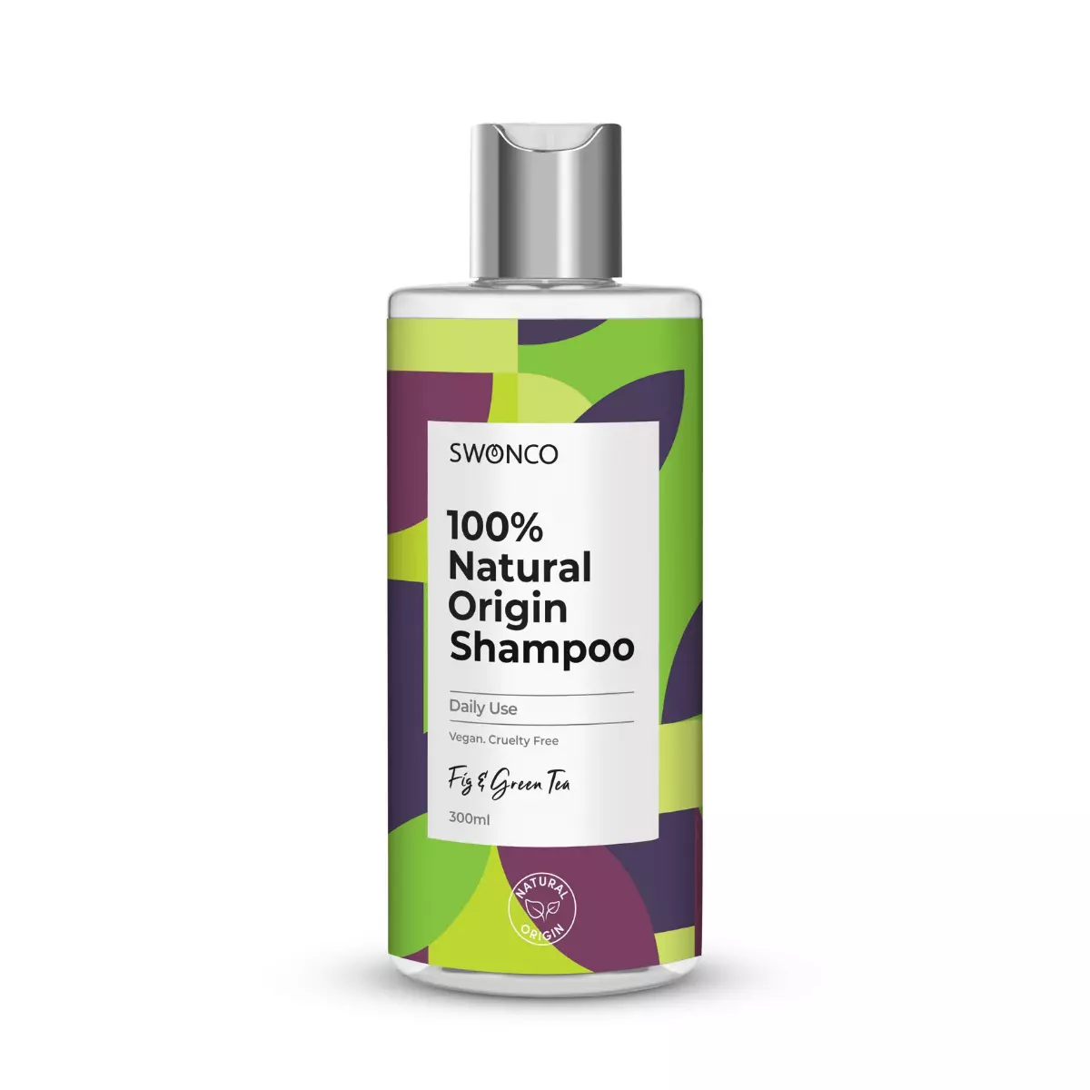 Naturalny Szampon Prebiotyczny do Codziennego Mycia Fig & Green Tea 100% Natural 300 ml SWONCO Naturalny Szampon Prebiotyczny do Codziennego Mycia Fig & Green Tea 100% Natural 300 ml SWONCO