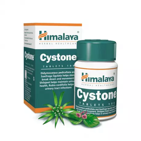 Cystone Ziołowe Wsparcie Dróg Moczowych i Nerek Kamienie Nerkowe (100 tab) Himalaya