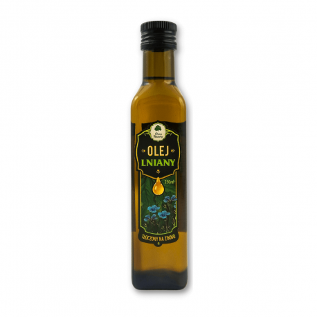 Olej Lniany 250 ml Dary Natury (outlet)