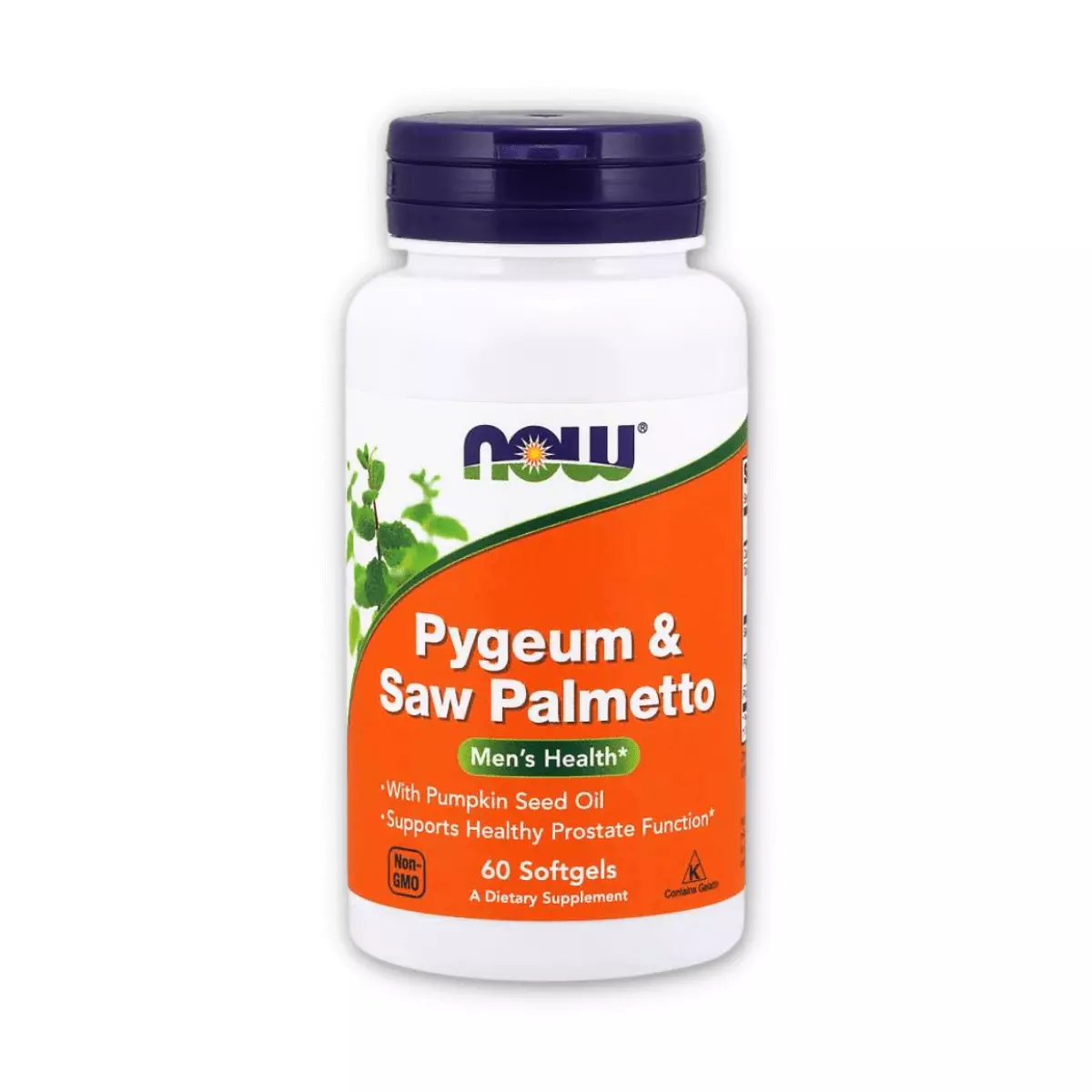 Pygeum & Saw Palmetto Śliwa Afrykańska i Palma Sabałowa Męskie Wsparcie (60 sgels) Now Foods Pygeum & Saw Palmetto Śliwa Afrykańska i Palma Sabałowa Męskie Wsparcie (60 sgels) Now Foods