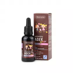 Witaminy ADEK Junior dla Dzieci w Kroplach 30 ml Krople Skoczylas