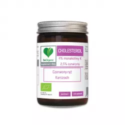 CHOLESTEROL BIO 400 mg Czerwony Ryż Karczoch (100 tab) BeOrganic