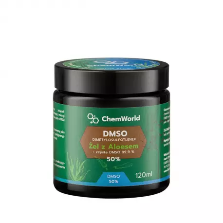 Żel DMSO 50% z Aloesem Meksykańskim 120 ml ChemWorld