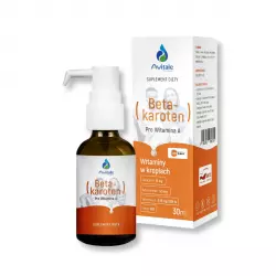 BetaKaroten Naturalny CaroCare Krople 30ml Avitale Aliness