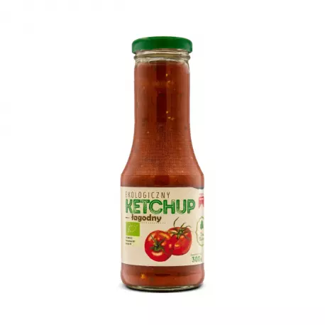 Ekologiczny Ketchup Pomidorowy Łagodny EKO 300 g Dary Natury