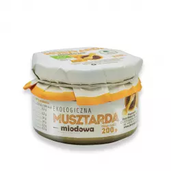 Ekologiczna Musztarda Miodowa EKO 200 g Dary Natury