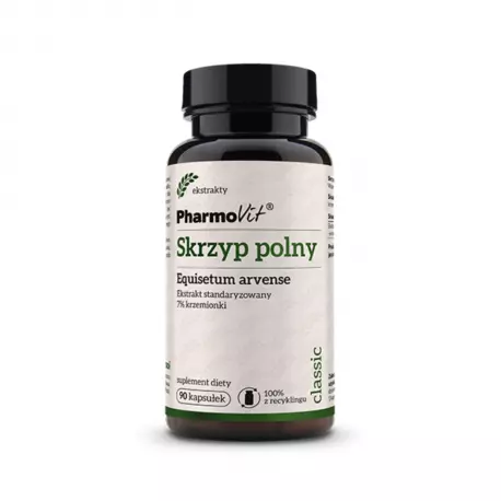 Skrzyp Polny Ekstrakt 7% Krzemionki (90 kaps) Pharmovit