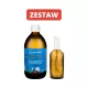 Zestaw DMSO 99,9% z Magnezem (chlorek) Roztwór 60% 500 ml + Butelka szklana z Atomizerem 100 ml ChemWorld