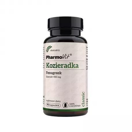 KOZIERADKA 400 mg Ekstrakt Fenugreek (90 kaps) Pharmovit