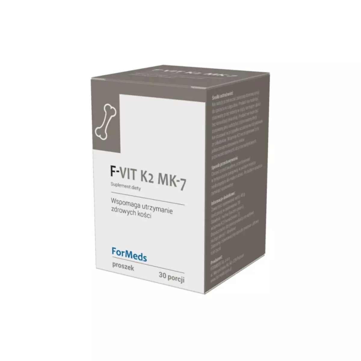 F-VIT Witamina K2 MK-7 Proszek 48 g (30 Porcji) ForMeds F-VIT Witamina K2 MK-7 Proszek 48 g (30 Porcji) ForMeds