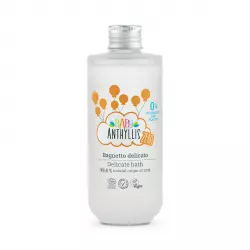 Płyn do Kąpieli dla Dzieci Bezzapachowy Naturalne Prebiotyki Szklane Opakowanie ZERO WASTE 200 ml Pierpaoli Baby Anthyllis Zero